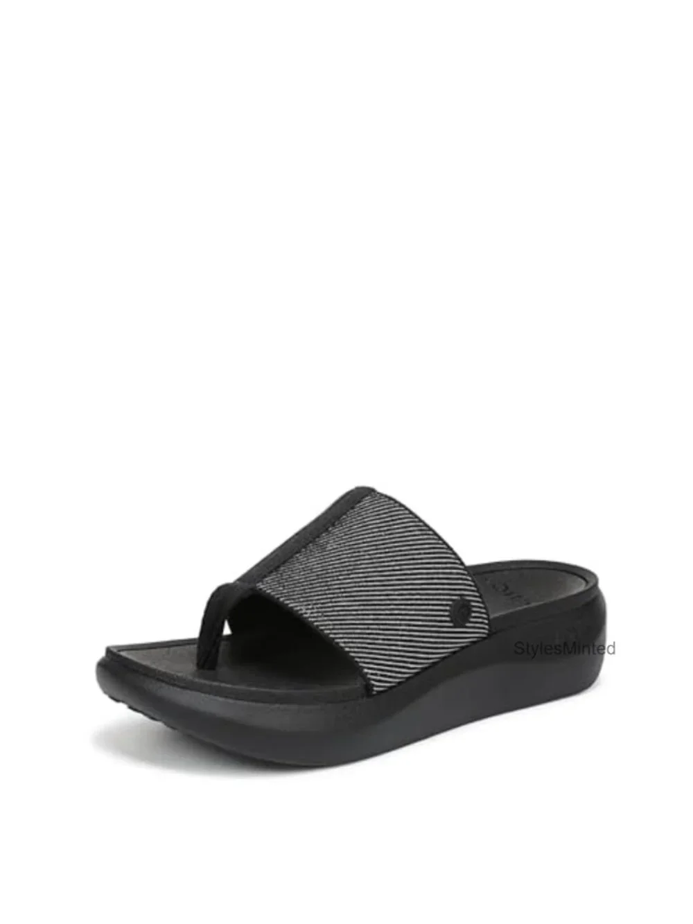 Women's Aqua Flip Flop Sandals VIO MOTION Arch Support Cushioned Slip-On